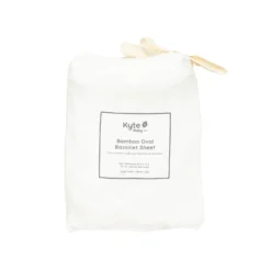 Oval Bassinet Sheet in Cloud