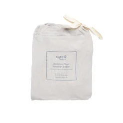 Oval Bassinet Sheet in Oat