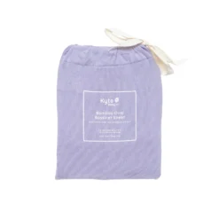 Oval Bassinet Sheet in Taro