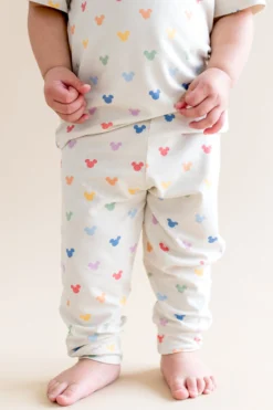 Pant in Pastel Mickey Mouse