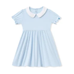 Peter Pan Collar Dress in Breeze