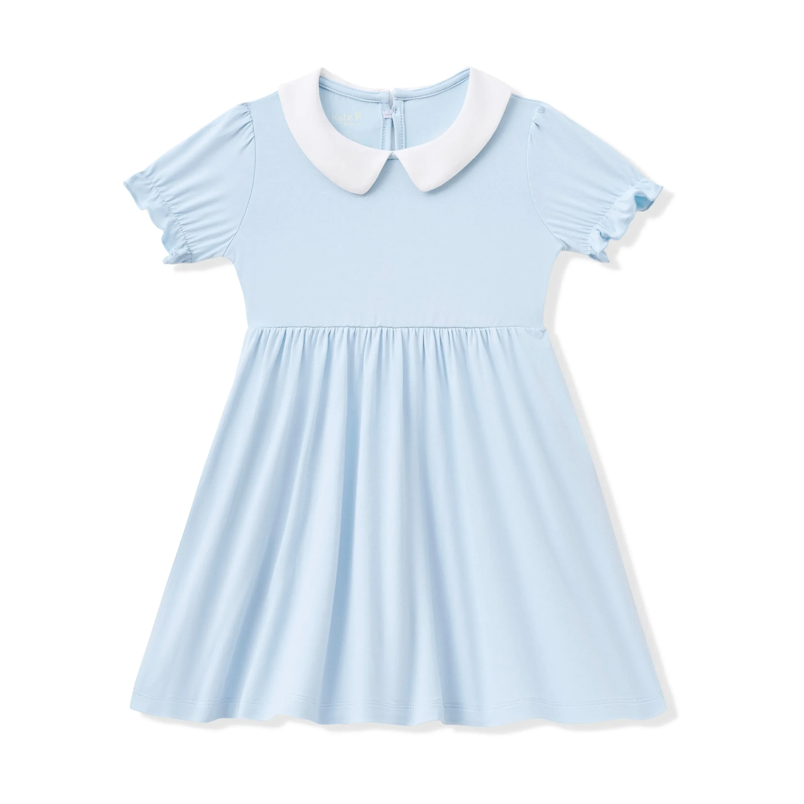 Peter Pan Collar Dress in Breeze