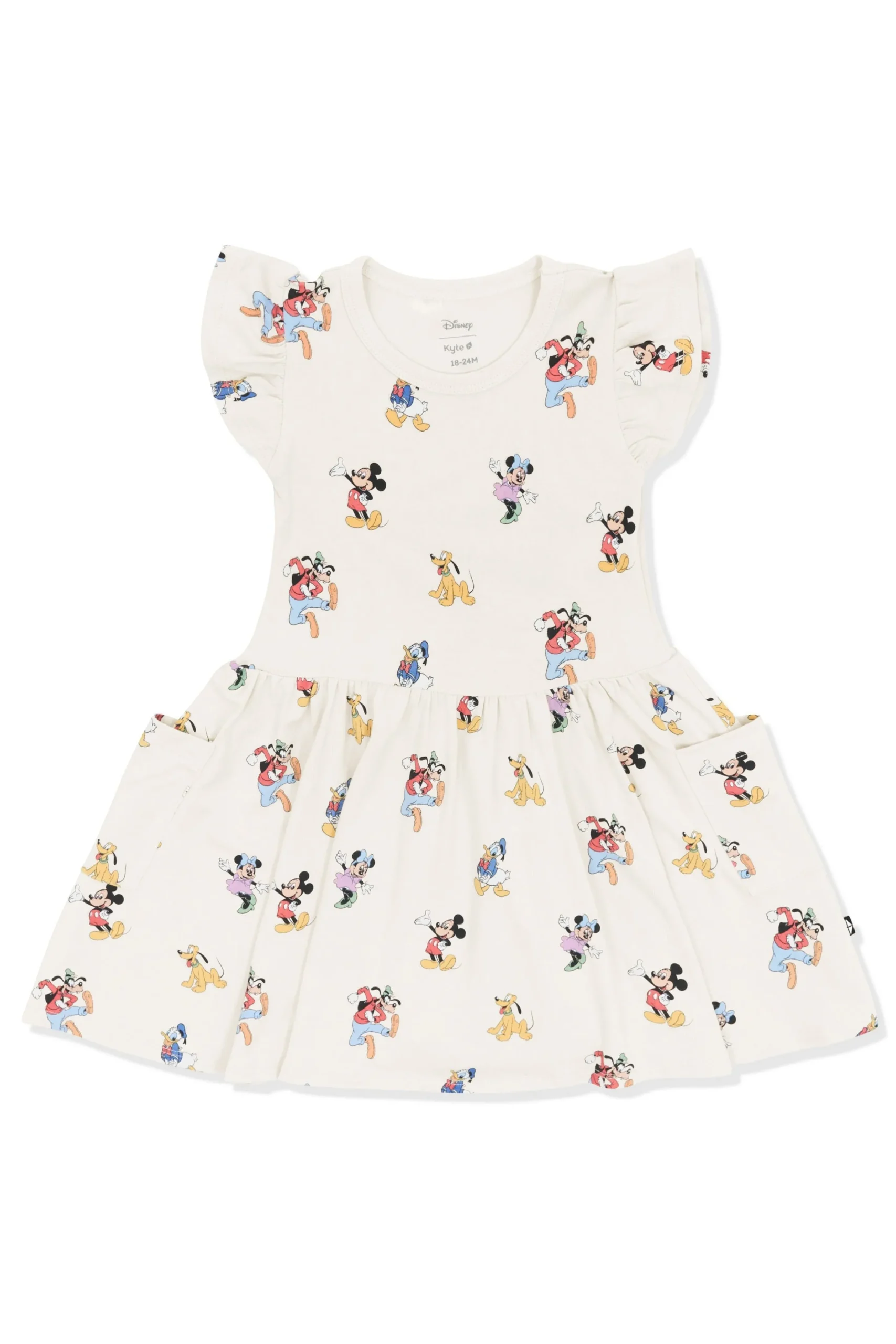 Pocket Dress in Mickey Mouse and Friends