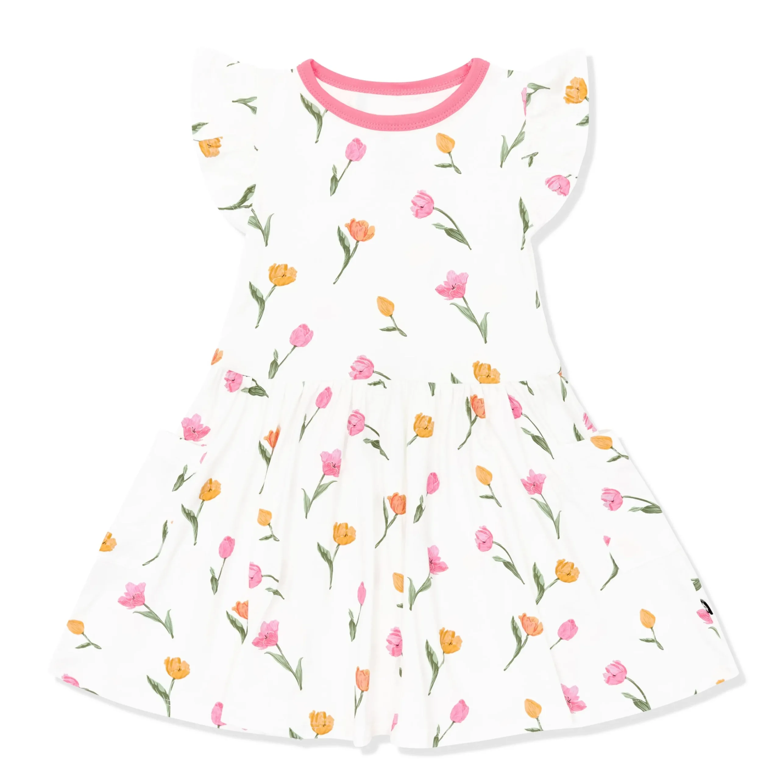 Pocket Dress in Tulip