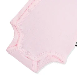 Pointelle Kimono Bodysuit in Sakura