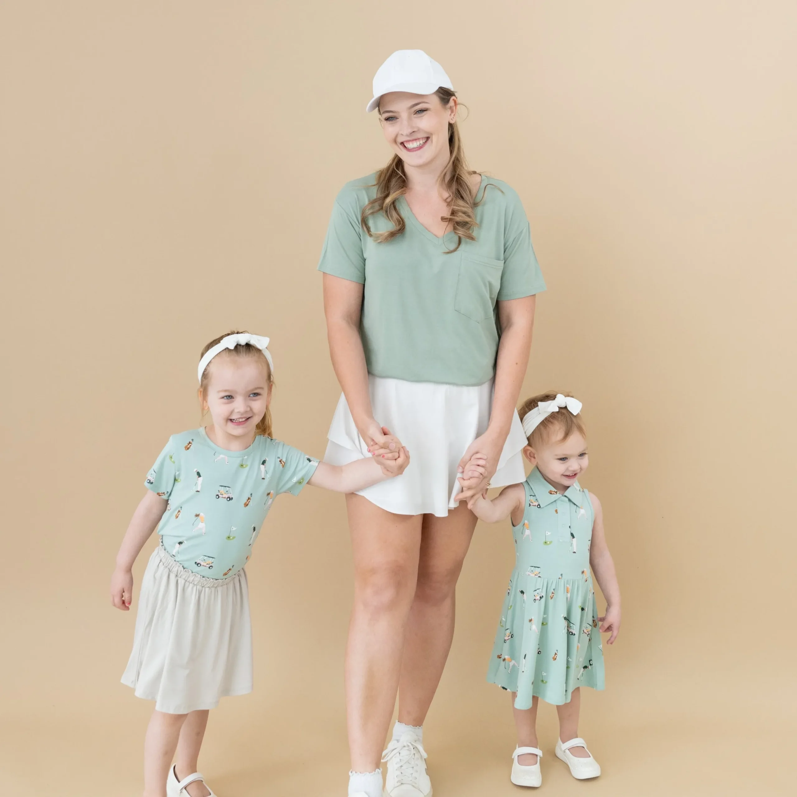 Polo Bodysuit Dress in Golf
