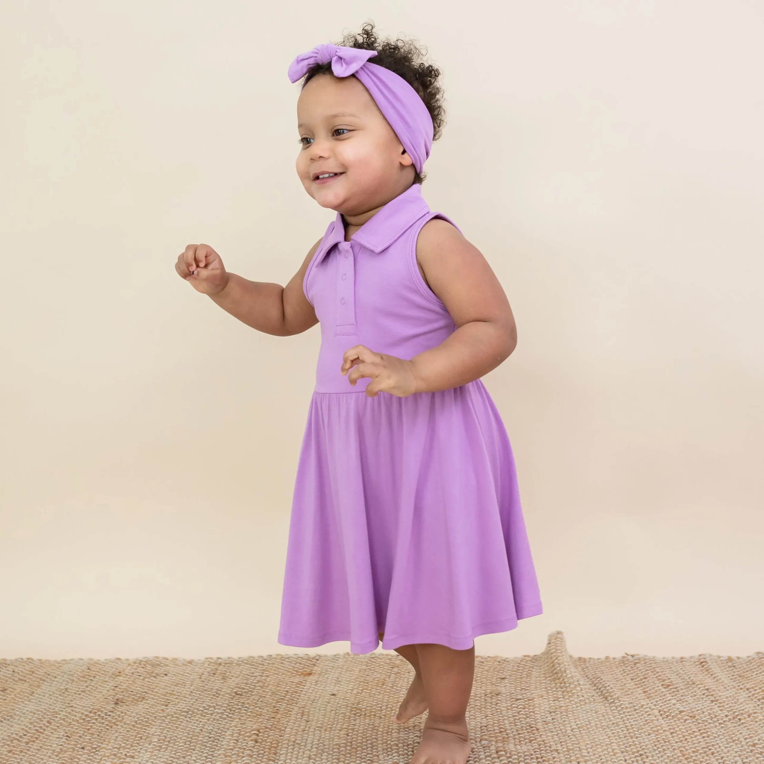 Polo Bodysuit Dress in Poi