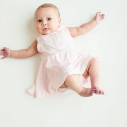 Polo Bodysuit Dress in Sakura