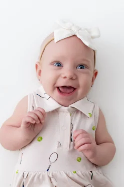 Polo Bodysuit Dress in Tennis