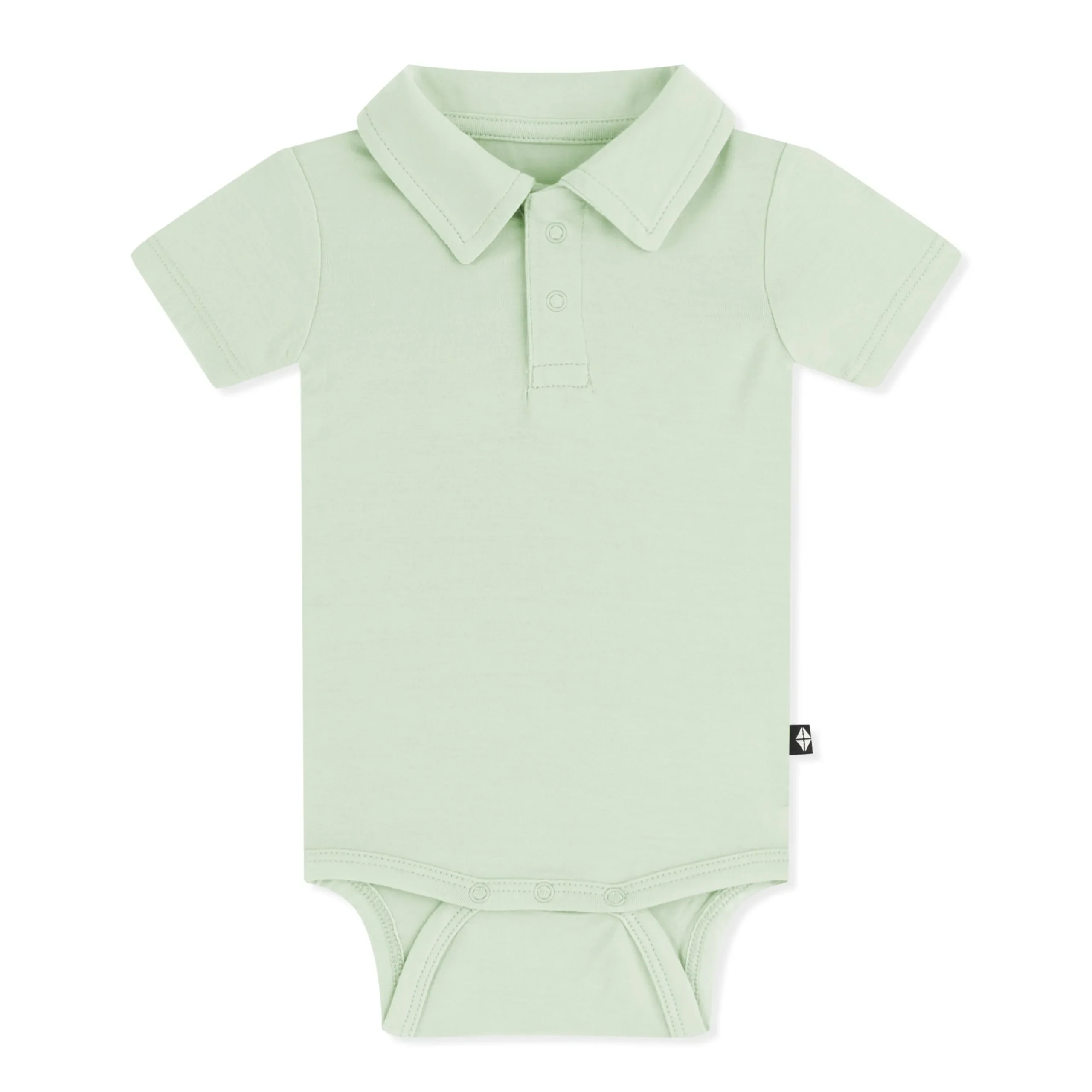 Polo Bodysuit in Basil