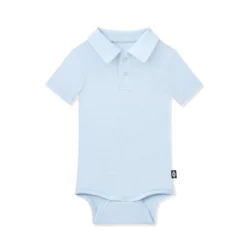 Polo Bodysuit in Breeze