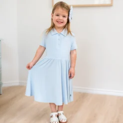 Polo Dress in Breeze