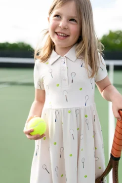 Polo Dress in Tennis