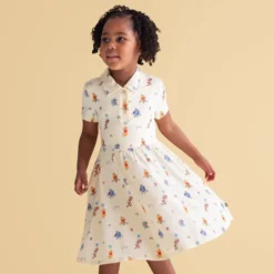 Polo Dress in Winnie the Pooh Celebration