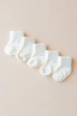 Quarter Socks Combo 5-Pack in Cloud