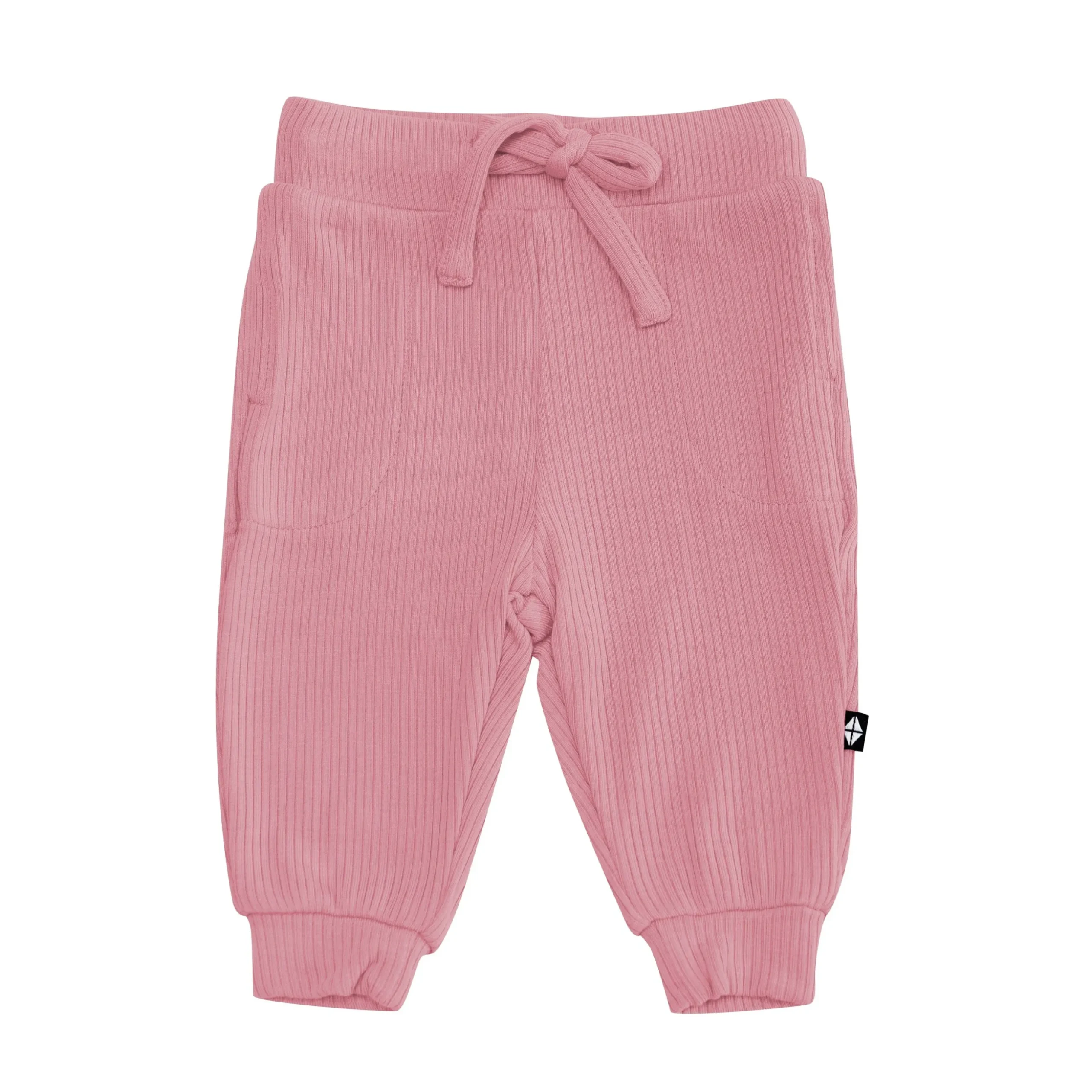 Ribbed Jogger Pant in Apple Blossom
