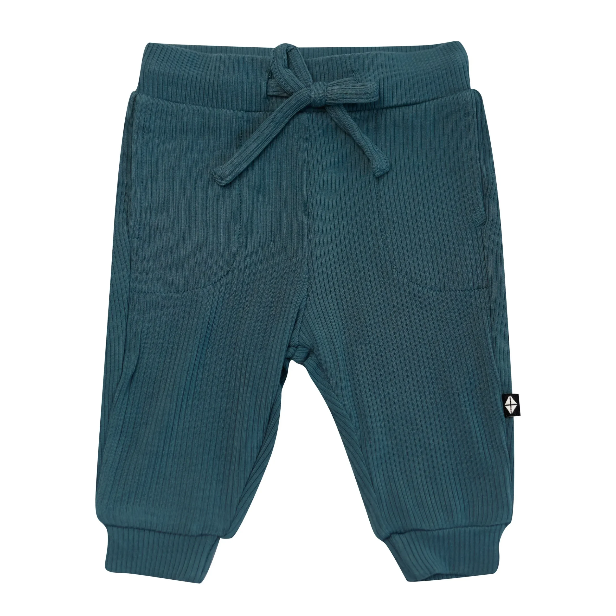 Ribbed Jogger Pant in Atlantic