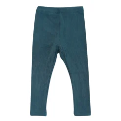 Ribbed Leggings in Atlantic