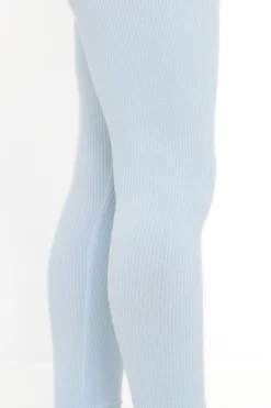 Ribbed Leggings in Breeze