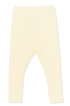 Ribbed Leggings in Chamomile