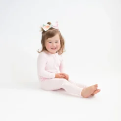 Ribbed Zipper Romper in Sakura