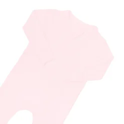 Ribbed Zipper Romper in Sakura
