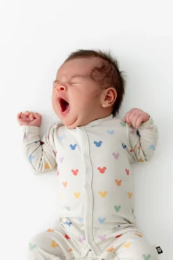 Romper in Pastel Mickey Mouse