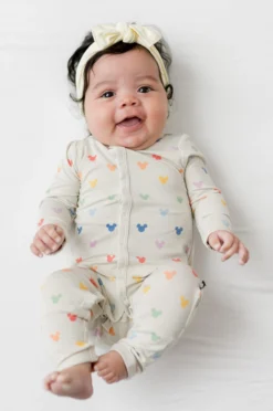 Romper in Pastel Mickey Mouse