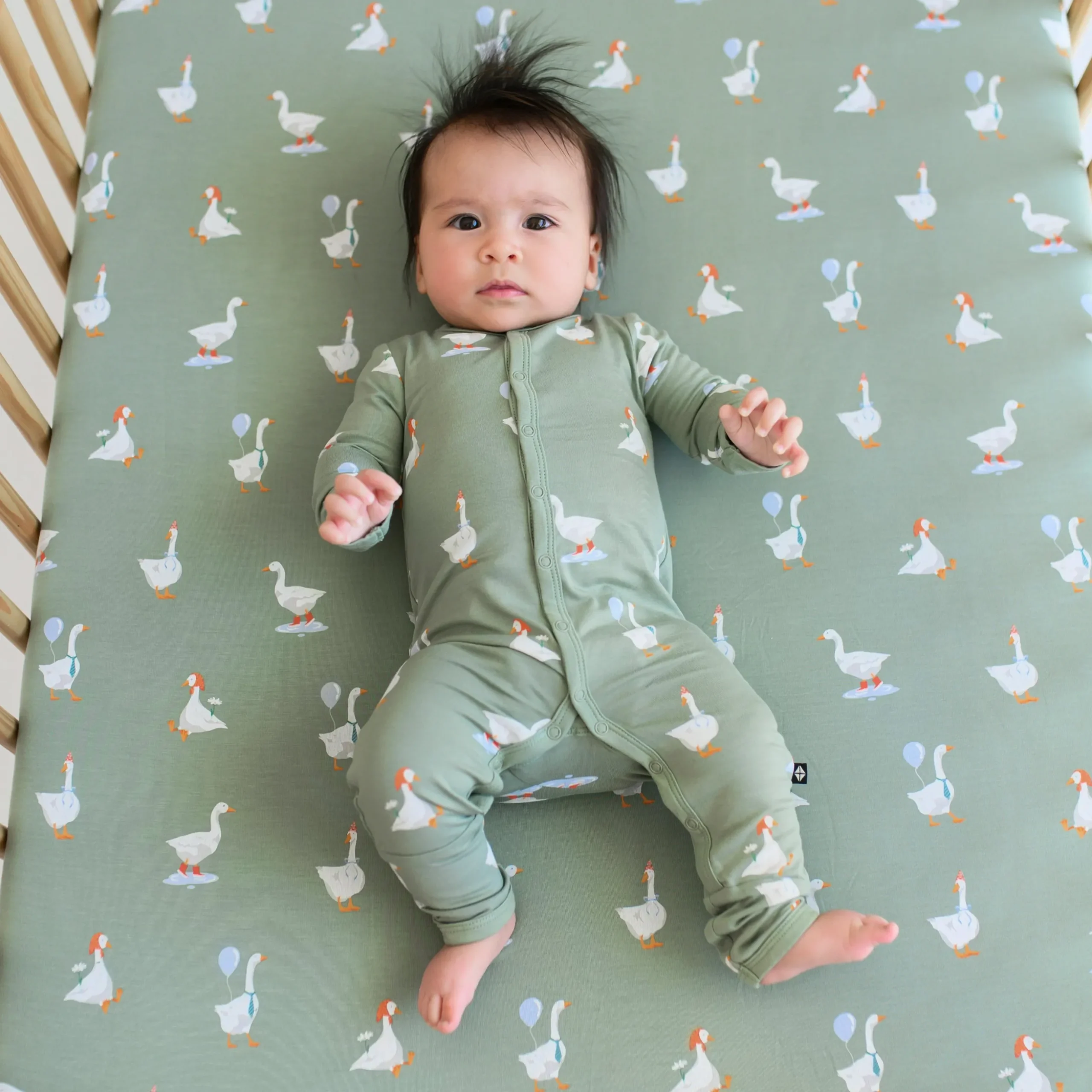 Romper in Silly Goose