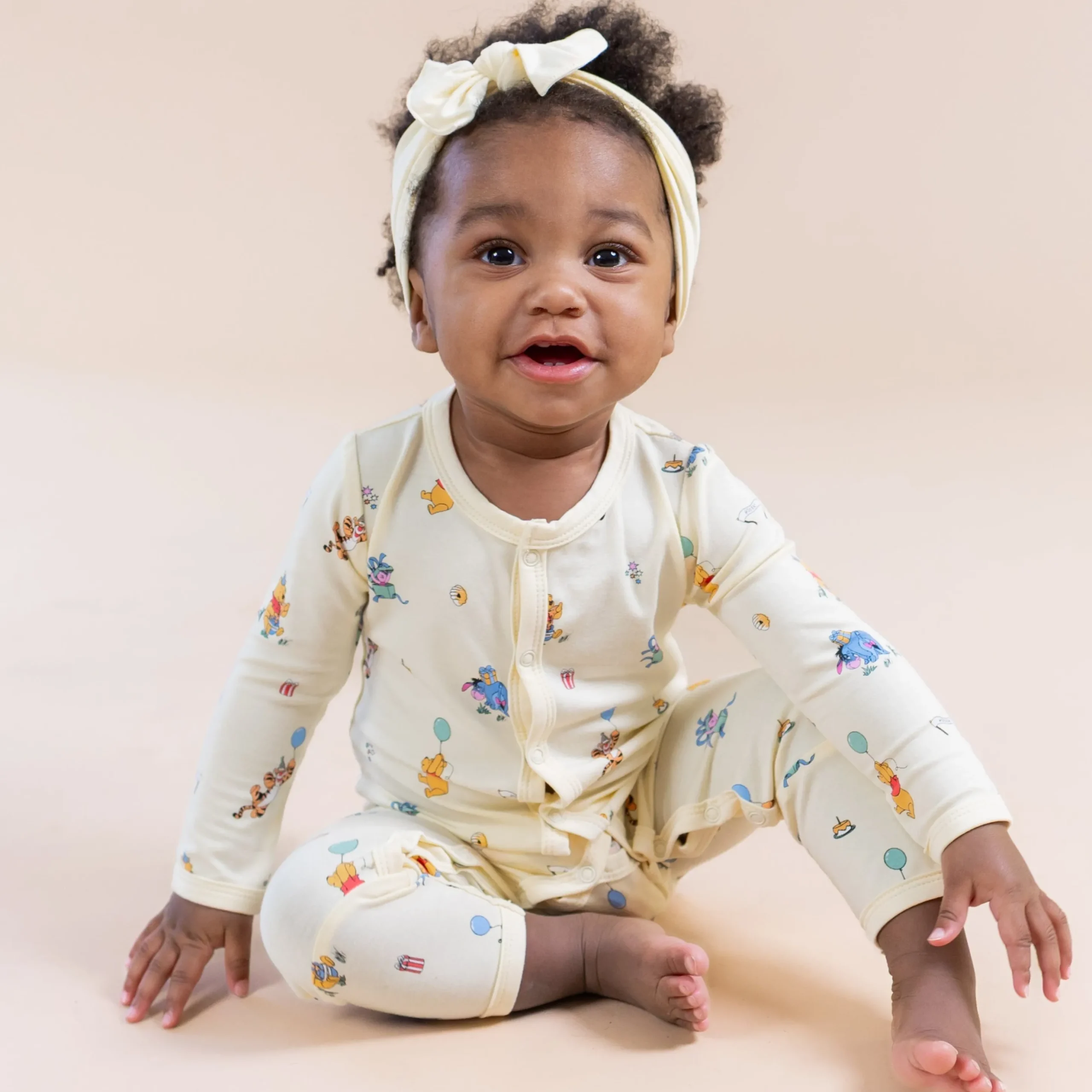 Romper in Winnie the Pooh Celebration