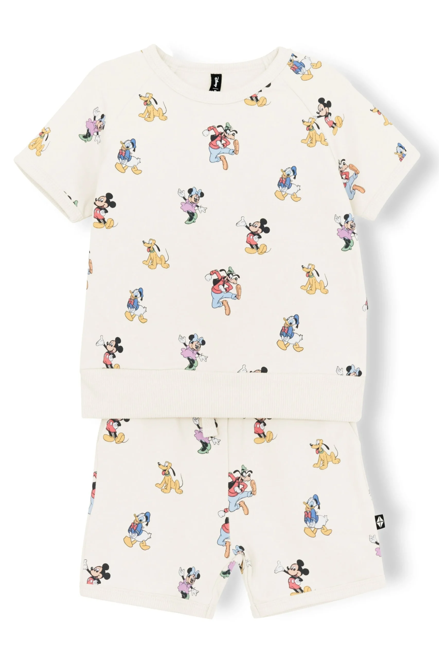 Short Sleeve Jogger Set in Mickey Mouse and Friends