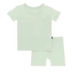 Short Sleeve Pajamas in Basil