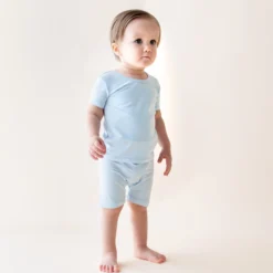 Short Sleeve Pajamas in Breeze