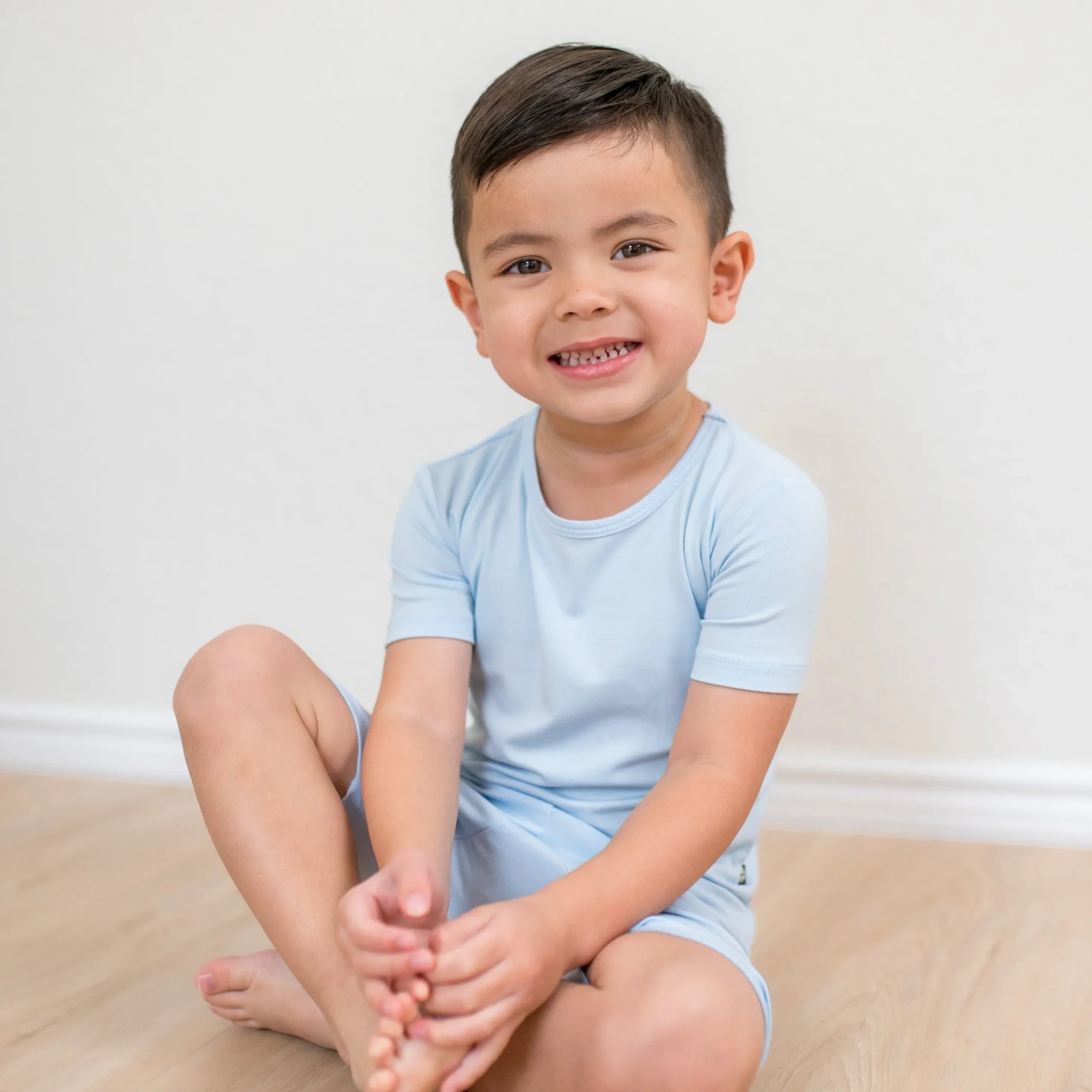 Short Sleeve Pajamas in Breeze