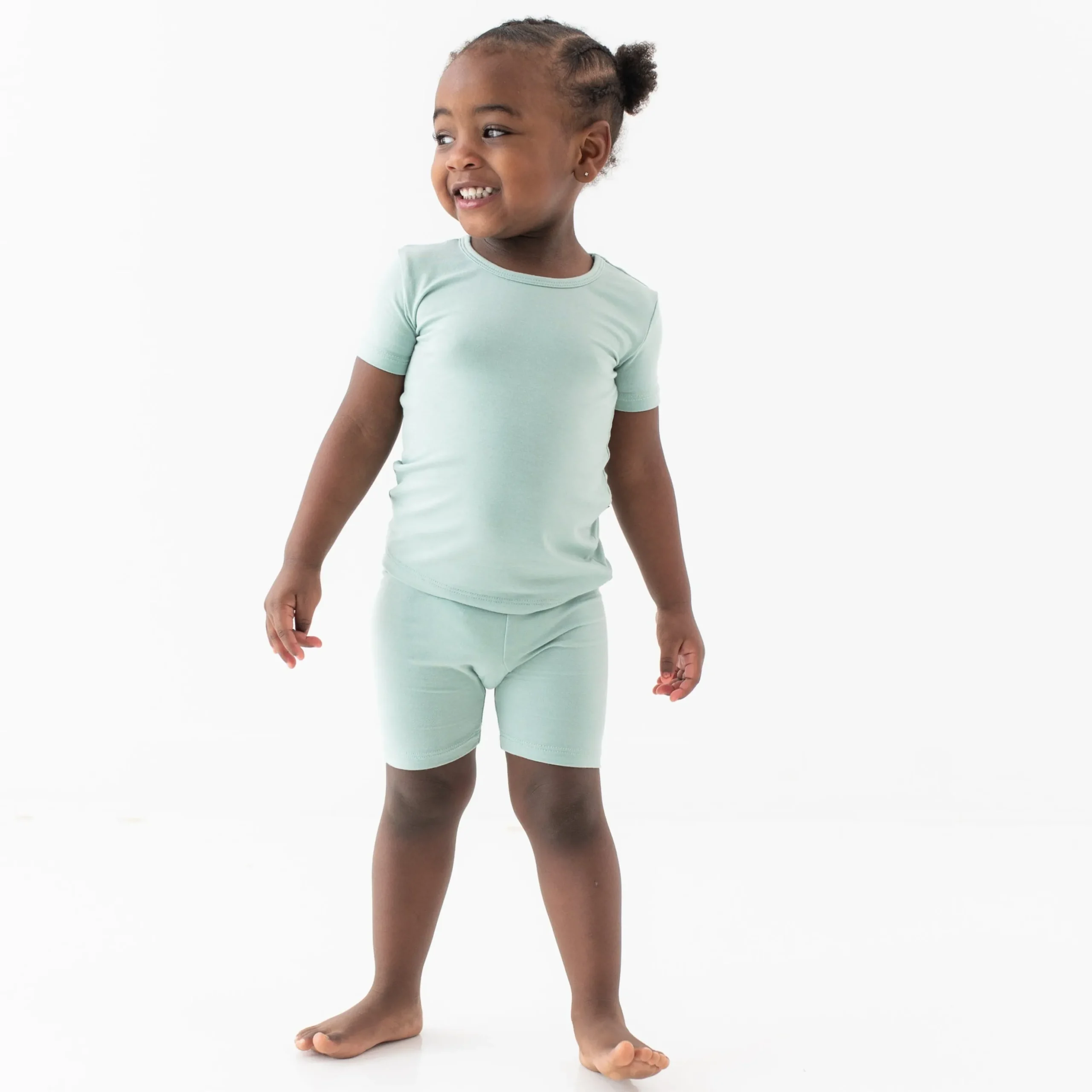 Short Sleeve Pajamas in Sage