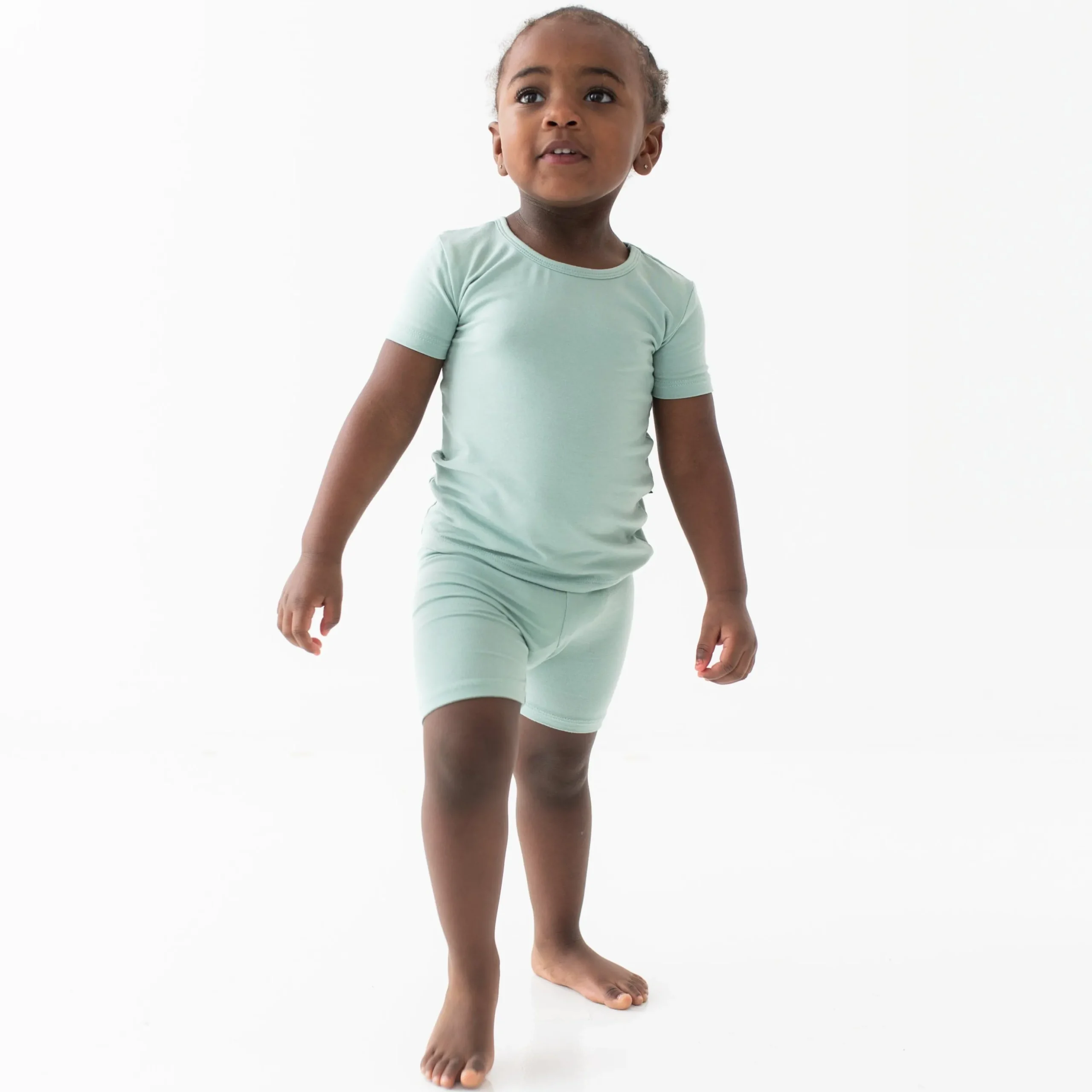 Short Sleeve Pajamas in Sage