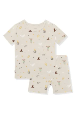 Short Sleeve Pajamas in Starry Icon