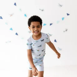 Short Sleeve Pajamas in Take Off