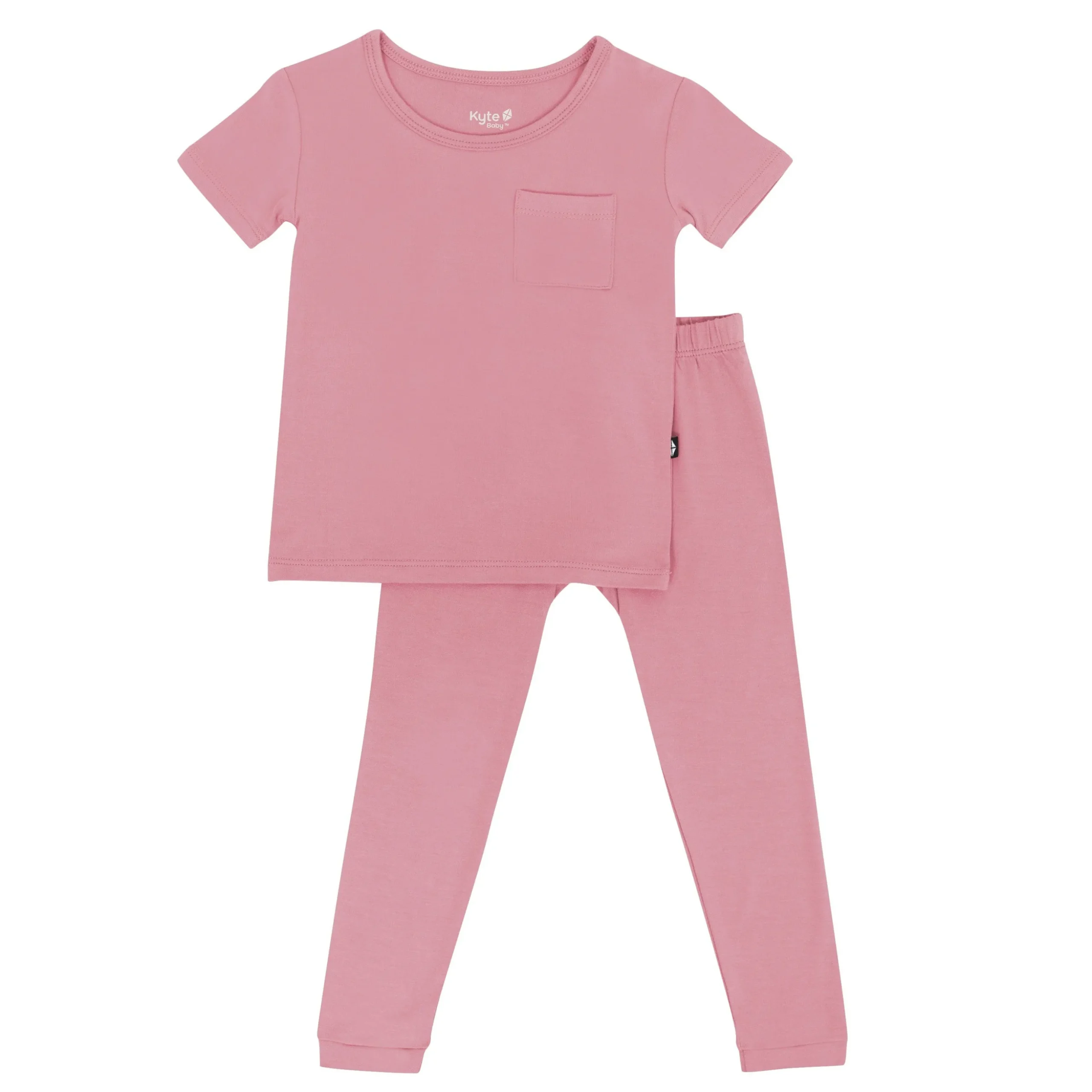 Short Sleeve with Pants Pajamas in Apple Blossom
