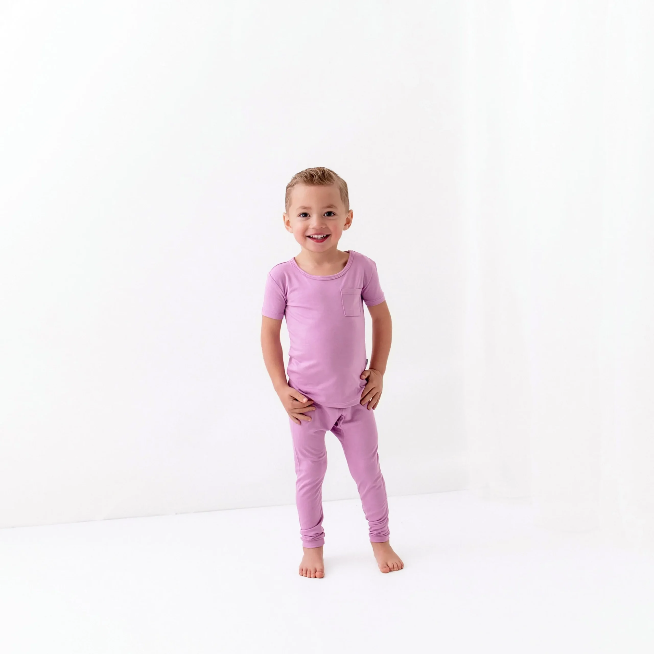 Short Sleeve with Pants Pajamas in Poi