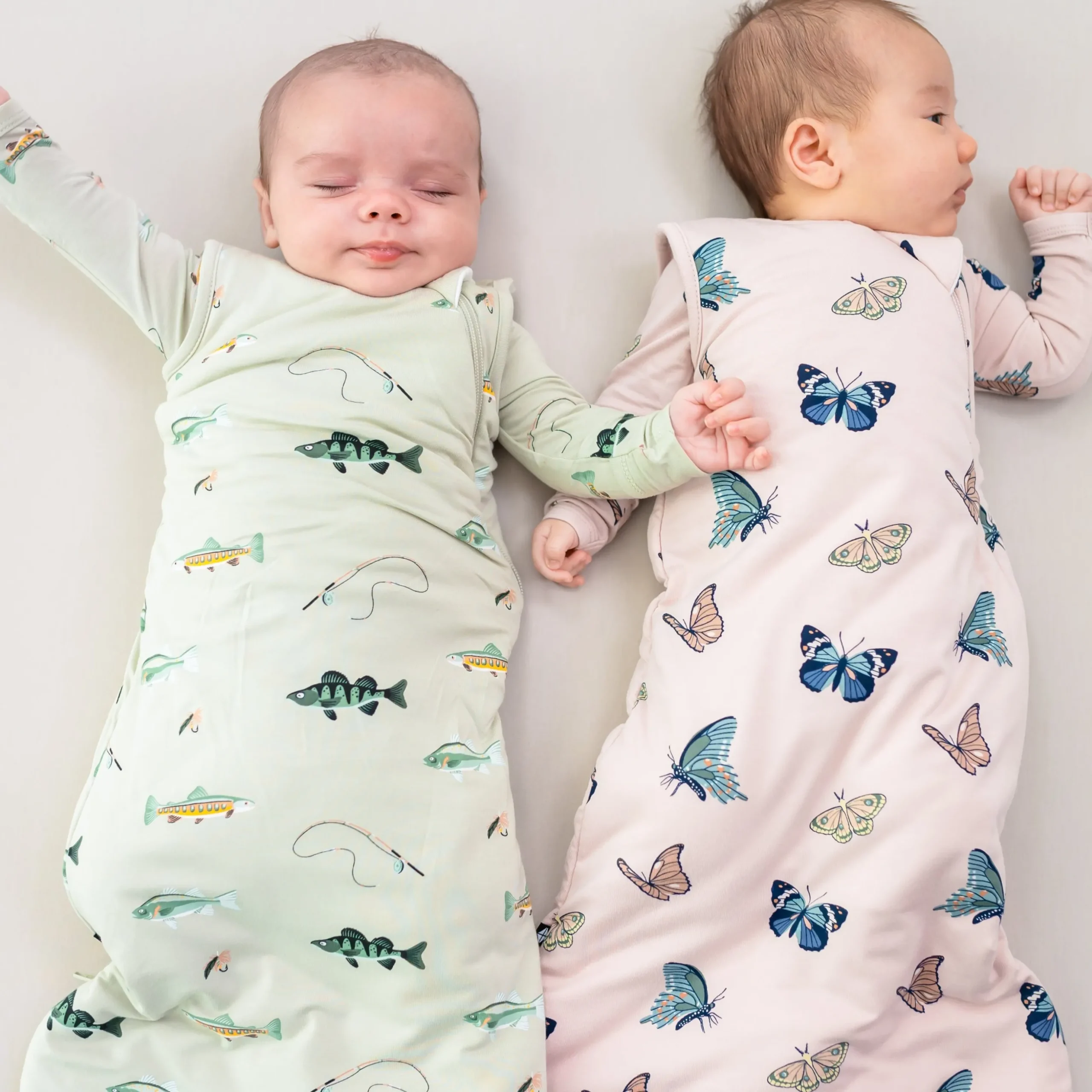 Sleep Bag in Blush Butterfly 1.0