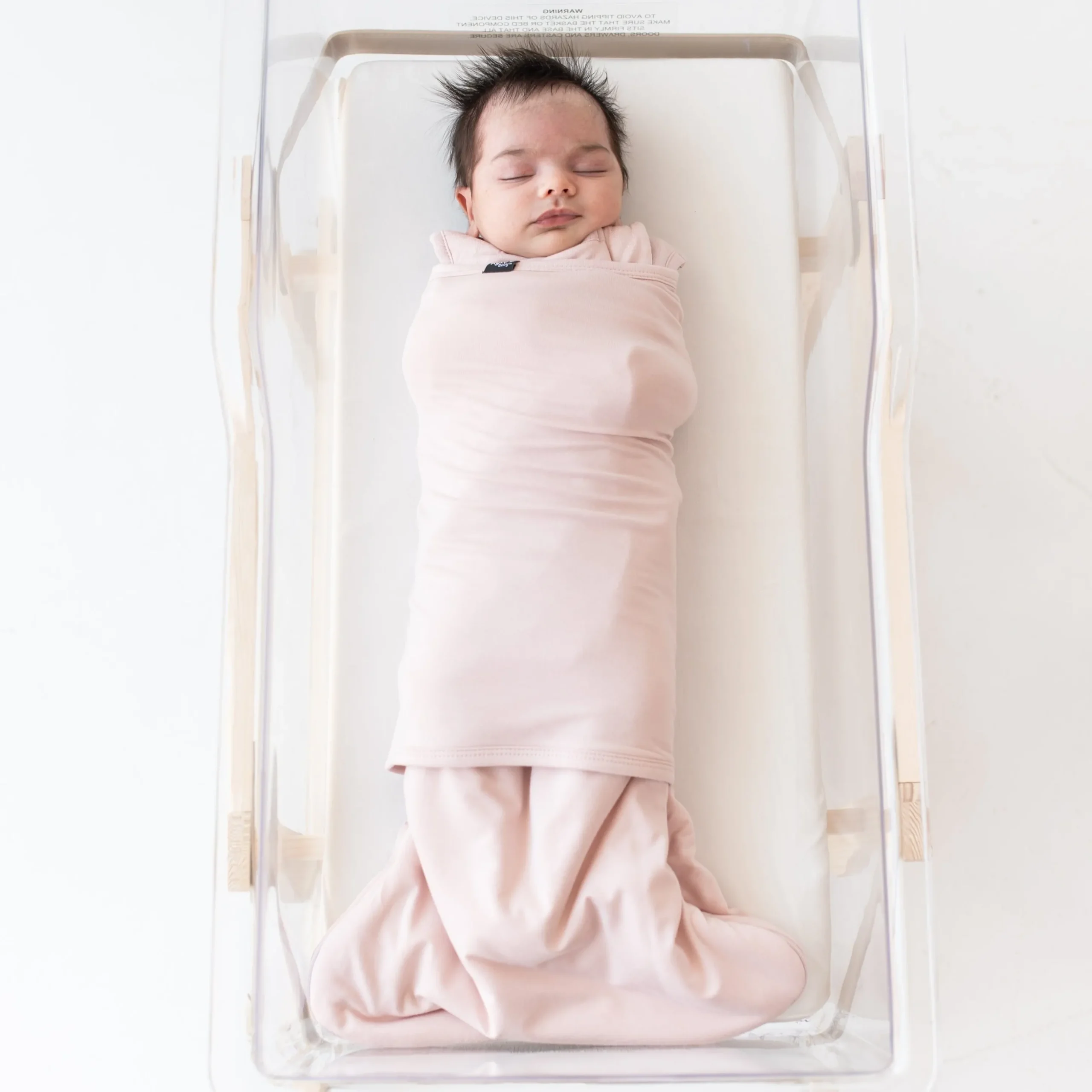 Sleep Bag Swaddler in Blush 1.0