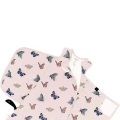 Sleep Bag Swaddler in Blush Butterfly 1.0