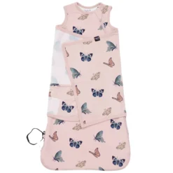 Sleep Bag Swaddler in Blush Butterfly 0.5