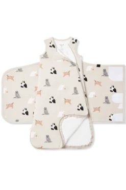 Sleep Bag Swaddler in Fluffy Cat 1.0