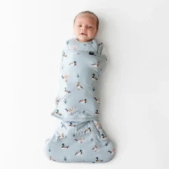 Sleep Bag Swaddler in Mallard Duck 1.0