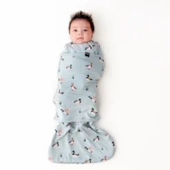 Sleep Bag Swaddler in Mallard Duck 0.5