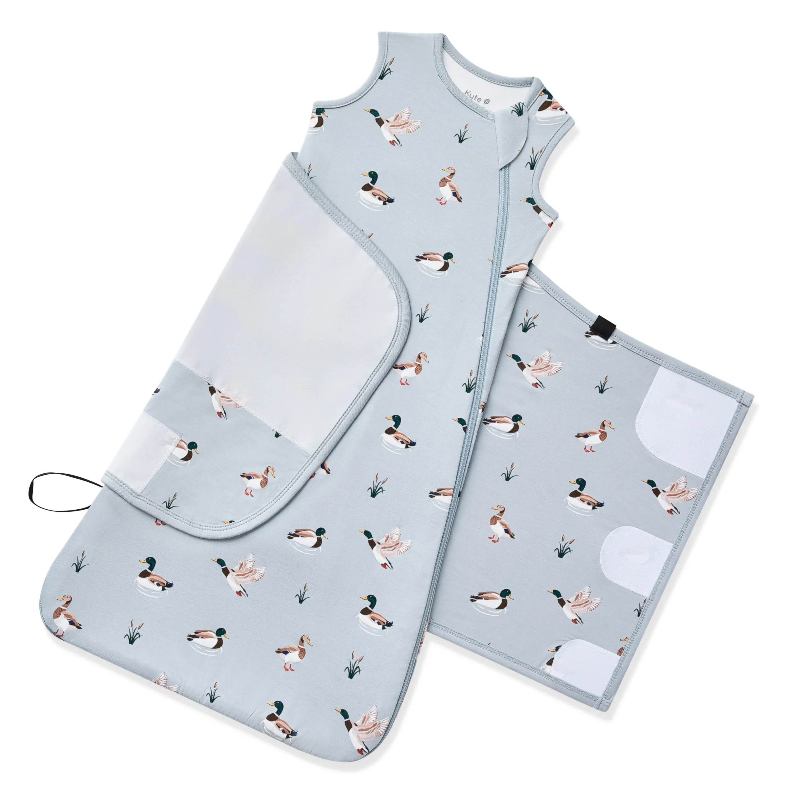 Sleep Bag Swaddler in Mallard Duck 0.5