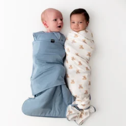 Sleep Bag Swaddler in Slate 1.0