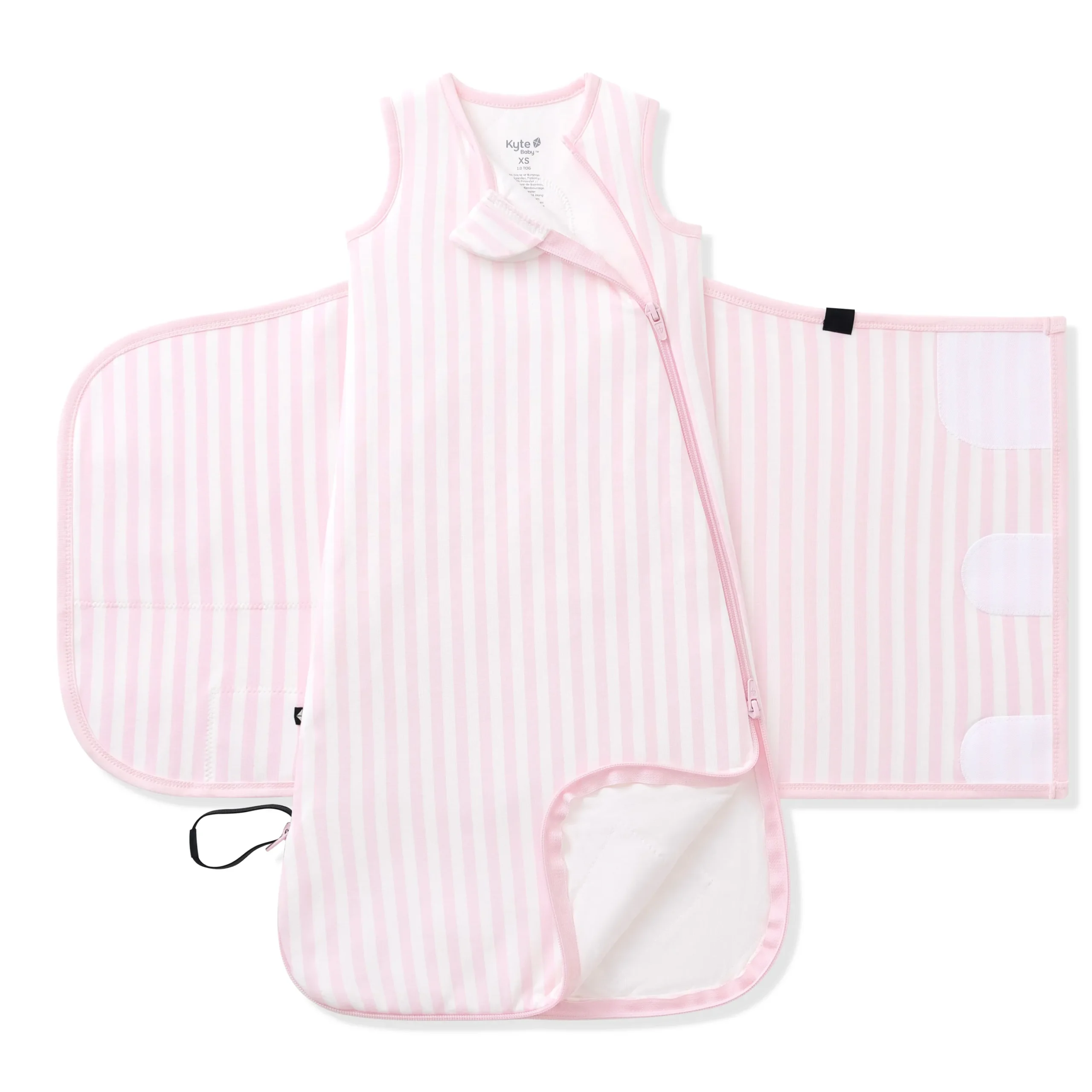 Sleep Bag Swaddler in Small Sakura Stripe 1.0